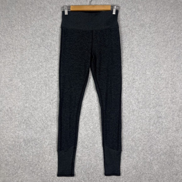 Alo Yoga Charcoal Grey High Waisted Alosoft Lounge Legging Size Medium - Picture 2 of 13